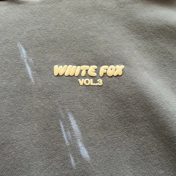 White Fox Boutique Vol 3 Oversized Hoodie slate blue S/M - Picture 2 of 8